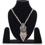Oxidised Silver Necklace for Women & Girls