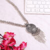 Oxidised Silver Necklace for Women & Girls - Image 4