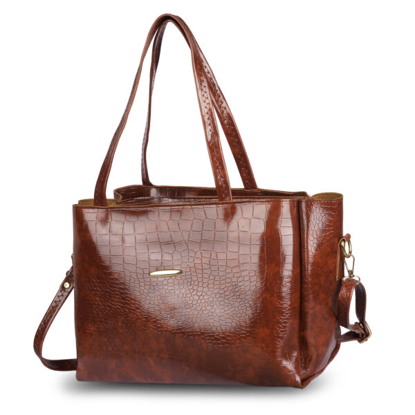 Brown Hand-held Bag  Extra Spacious for Girl & Women