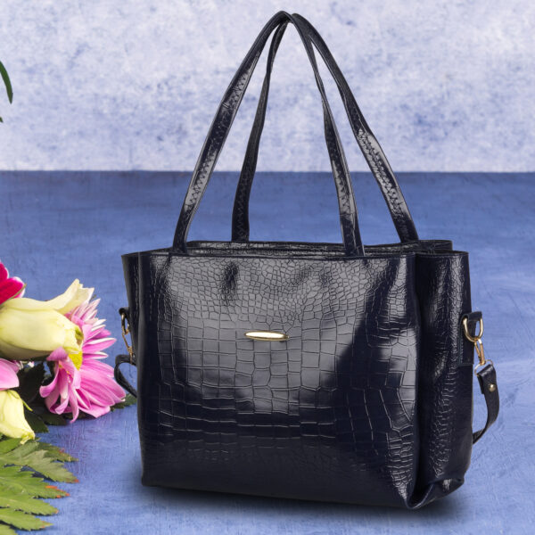Blue Hand-held Bag  Extra Spacious for Girl & Women - Image 4