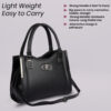 Women Black Sling Bag – Stylish, Lightweight & Trendy Crossbody Bag - Image 6