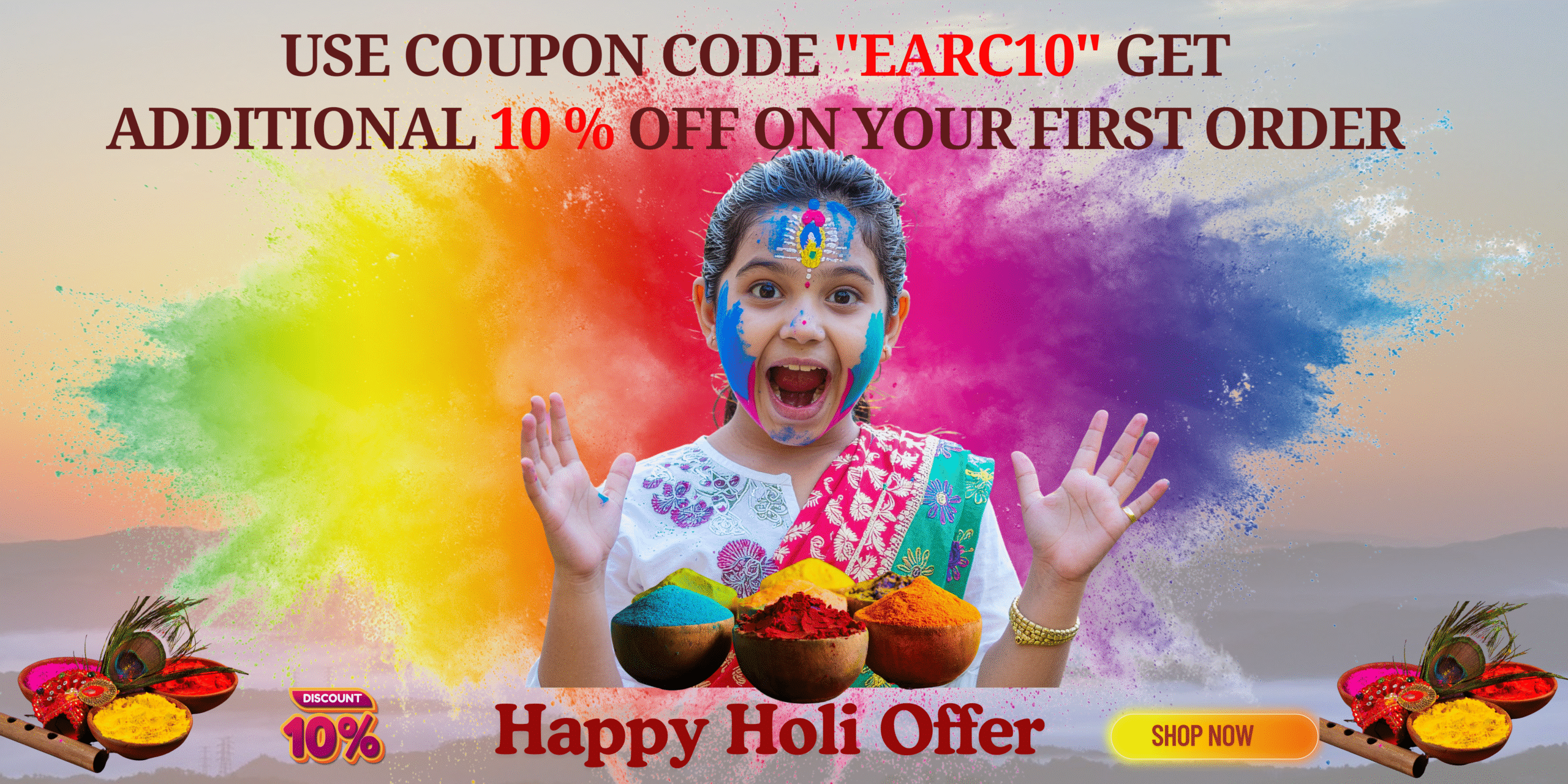 Happy Holi Offer