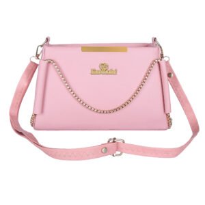 Peach Stylish Sling bags for Women and Girls, Elegant Shoulder Bag with Improved Zipper, Spacious Wallet Purse, Casual Ladies Handbag for Daily Use & Travel