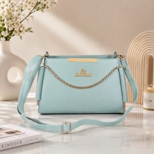 Green Stylish Sling bags for Women and Girls, Elegant Shoulder Bag with Improved Zipper, Spacious Wallet Purse, Casual Ladies Handbag for Daily Use & Travel (Green)